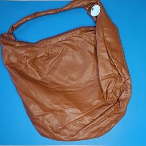 Brown shoulder bag